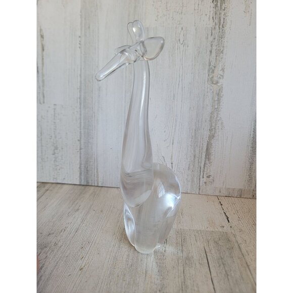 Silverbrook leaded crystal giraffe glass zoo animal figure collectible vintage - Picture 2 of 7
